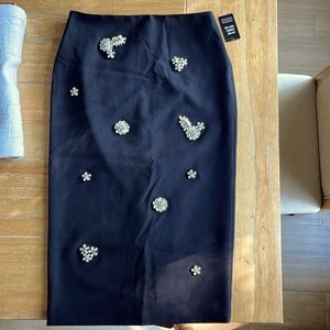 Express Sequin pencil skirt